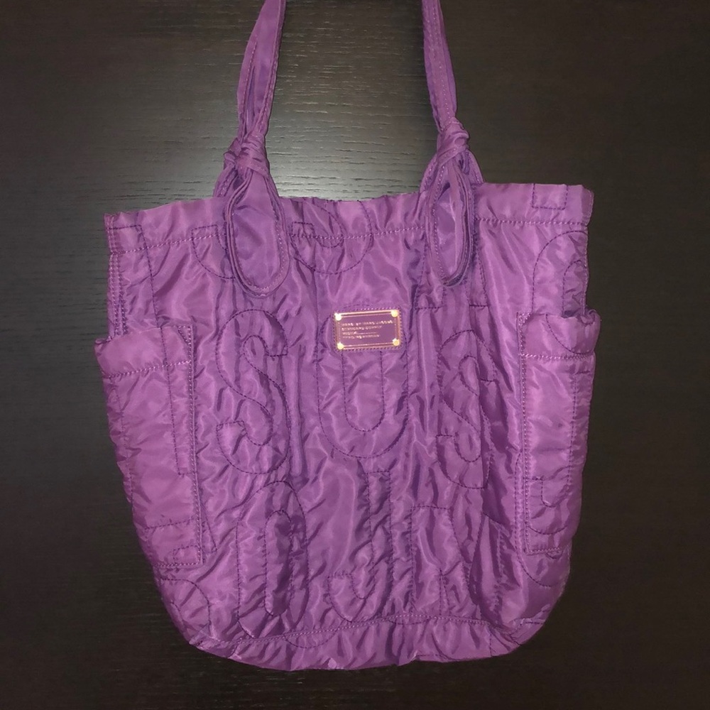 Marc by Marc Jacobs purple nylon shoulder bag